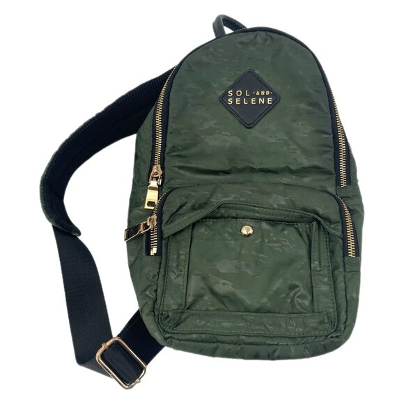 Anthropologie | Bags | Anthropologie Green Camouflage Mini  display picture 3